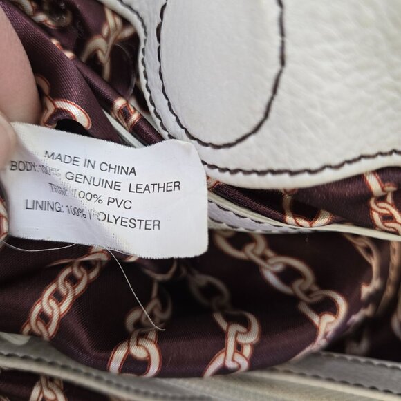 Clarks Pebble Leather Satchel Handbag - Picture 10 of 10